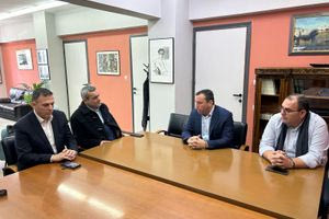 Τα προβλήματα της Σητείας και του Αγίου Νικολάου στο επίκεντρο συναντήσεων του Χάρη Μαμουλάκη και του Γιώργου Καραμέρου