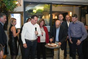 Οι βετεράνοι  μπασκετμπολίστες έκοψαν  την πίτα τους