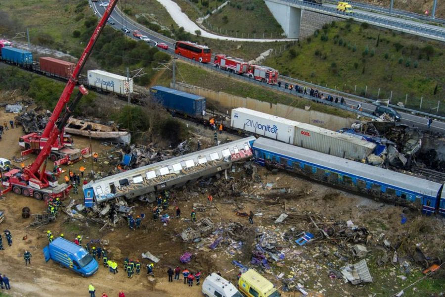 Τέμπη: Διευκρινίσεις της εταιρείας security για τα τρία νέα βίντεο με την εμπορική αμαξοστοιχία