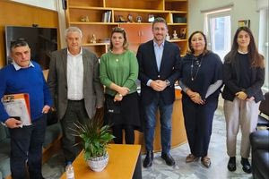 Ο Δήμαρχος Μαλεβιζίου συναντήθηκε με εκπροσώπους του Διεθνούς Οργανισμού Μετανάστευσης