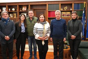 Συνάντηση Περιφερειάρχη Κρήτης με στελέχη του Διεθνούς Οργανισμού Μετανάστευσης