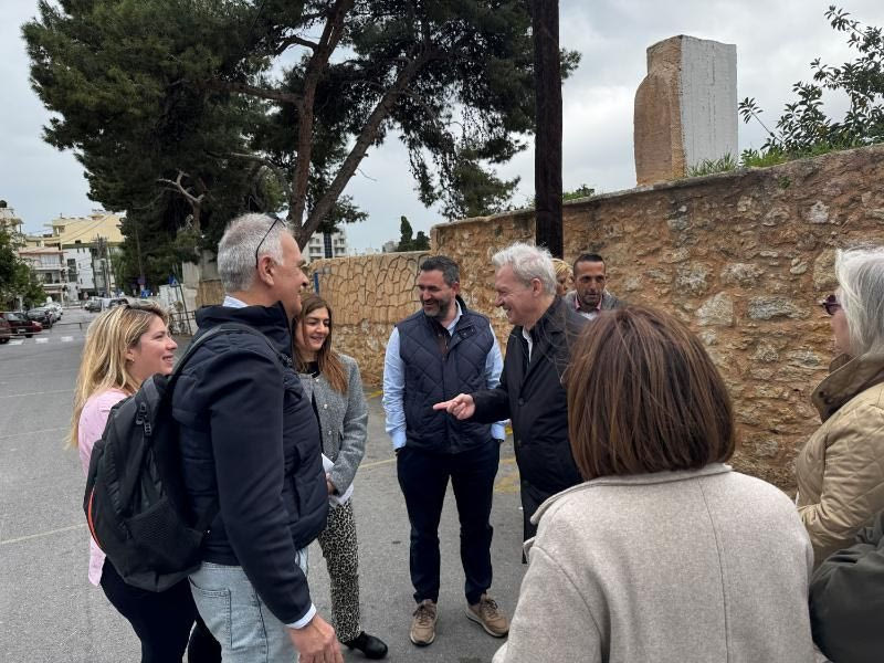 Νέα αυτοψία του Αλέξη Καλοκαιρινού στο 16ο Δημοτικό Σχολείο Ηρακλείου