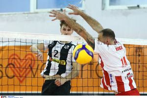 ΟΦΗ-Ολυμπιακός 1-3: Επαιξε στα όριά του στην παρθενική συμμετοχή σε Final 4 Κυπέλλου Βόλεϊ