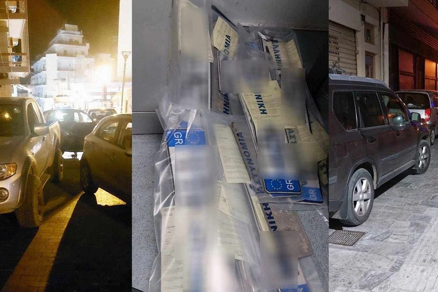 Ηράκλειο: Ξηλώθηκαν πινακίδες από 23 αυτοκίνητα που είχαν παρκάρει σε πεζόδρομους
