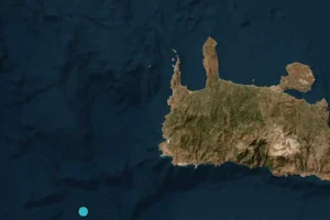 Σεισμός 3,1 Ρίχτερ στα Χανιά – Ανοιχτά από την Παλαιοχώρα το επίκεντρο