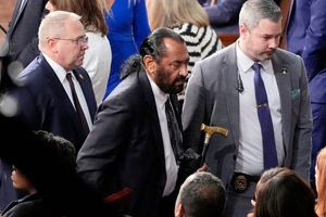 Αποβλήθηκε βουλευτής των Δημοκρατικών που αποδοκίμαζε τον Τραμπ κατά την ομιλία του στο Κογκρέσο (βίντεο)