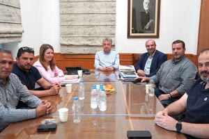 Συνάντηση Αρναουτάκη με την διοίκηση της Αγροδιατροφικής Σύμπραξης για τις επόμενες δράσεις