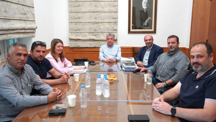 Συνάντηση Αρναουτάκη με την διοίκηση της Αγροδιατροφικής Σύμπραξης για τις επόμενες δράσεις