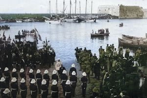 H άφιξη του Ύπατου Αρμοστή Αλέξανδρου Ζαίμη