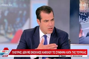 Θ. Πλεύρης: «Δεν με ενόχλησε το σύνθημα κατά της Τουρκίας – τι να λένε “περνά, περνά η μέλισσα”»