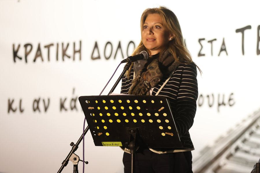 Μαρία Καρυστιανού από το Ηράκλειο: «Ήρθε η στιγμή που όλοι πρέπει να λογοδοτήσουν απέναντι στο λαό και στη δικαιοσύνη»