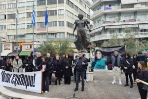 Κατερίνη: Συλλαλητήριο για την τραγωδία των Τεμπών με τη συμμετοχή οικογενειών θυμάτων