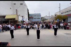 Με ένα χορευτικό έκλεισε η μαθητική παρέλαση στις Μοίρες