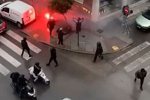 Θεσσαλονίκη: Οπαδικό επεισόδιο και επίθεση με αναμμένο πυρσό και γροθιές