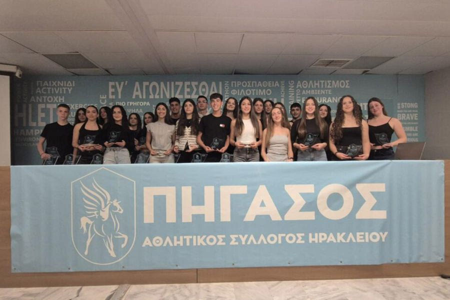 Στίβος: Βραβεύσεις αθλητών και προπονητών “Πήγασος Ηρακλείου”