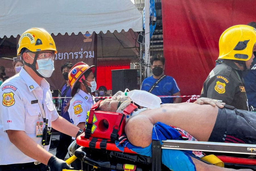 Σεισμός στη Μιανμάρ: Κόκκινος συναγερμός, 4 νεκροί, φόβοι για χιλιάδες
