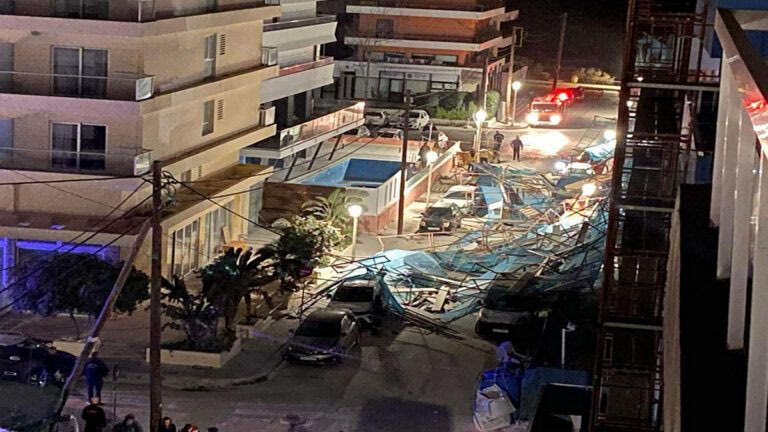 Πτώση σκαλωσιάς σε ξενοδοχείο της Ρόδου – Συνελήφθη ο μηχανικός και ο εργολάβος