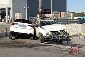 Δύο τροχαία με εγκλωβισμό ταυτόχρονα στα Χανιά