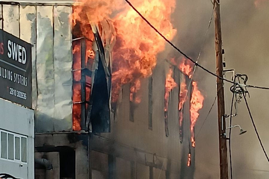 Ένωση Ιδιωτικών Υπαλλήλων Ηρακλείου: Από καθαρή τύχη δεν προκλήθηκε βιομηχανικό ατύχημα μεγαλύτερης έκτασης από την πυρκαγιά στη ΒΙΠΕ