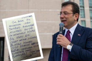 Ιμάμογλου σε χειρόγραφο σημείωμα μέσα από τη φυλακή: Η ελπίδα μας είναι μεγάλη και το κουράγιο μας ατελείωτο