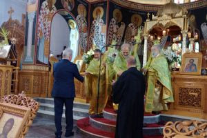 Στον Ιερό ναό Κοιμήσεως της Θεοτόκου στο Μασταμπά ο Δήμαρχος Ηρακλείου