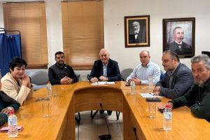 Επίσκεψη Αντιπροσωπείας της Νομαρχιακής Επιτροπής του Κινήματος Δημοκρατίας στον Δήμο Βιάννου