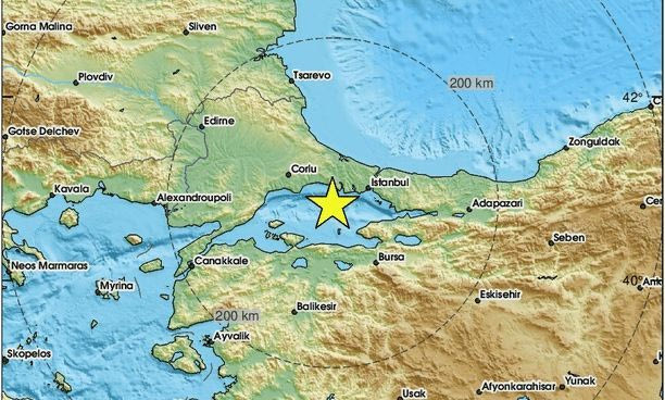 Νέος σεισμός 4,3 Ρίχτερ ταρακούνησε την Κωνσταντινούπολη