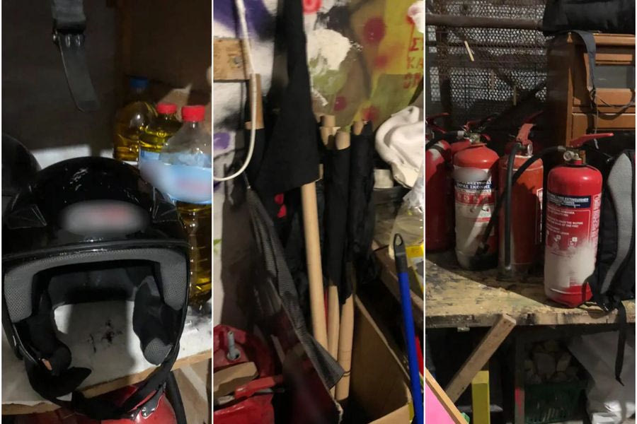 Εκκένωση Ευαγγελισμού: Τι βρήκαν οι αστυνομικές αρχές εντός του κτηρίου – Έξι συλλήψεις