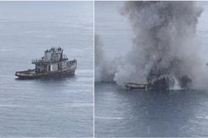 Καρέ – καρέ η πόντιση του πολεμικού πλοίου Νέστορα στα Χανιά