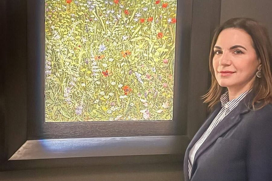 Ηράκλειο: Η Υπουργός Τουρισμού στην Βασιλική του Αγίου Μάρκου