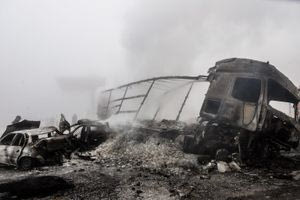 Τραγωδία στην Εγνατία: Στον εισαγγελέα ο οδηγός της νταλίκας