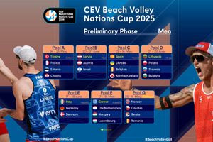 Στο Ηράκλειο ο όμιλος της Ελλάδας για τον πρώτο γύρο του Beach Volley Nations Cup