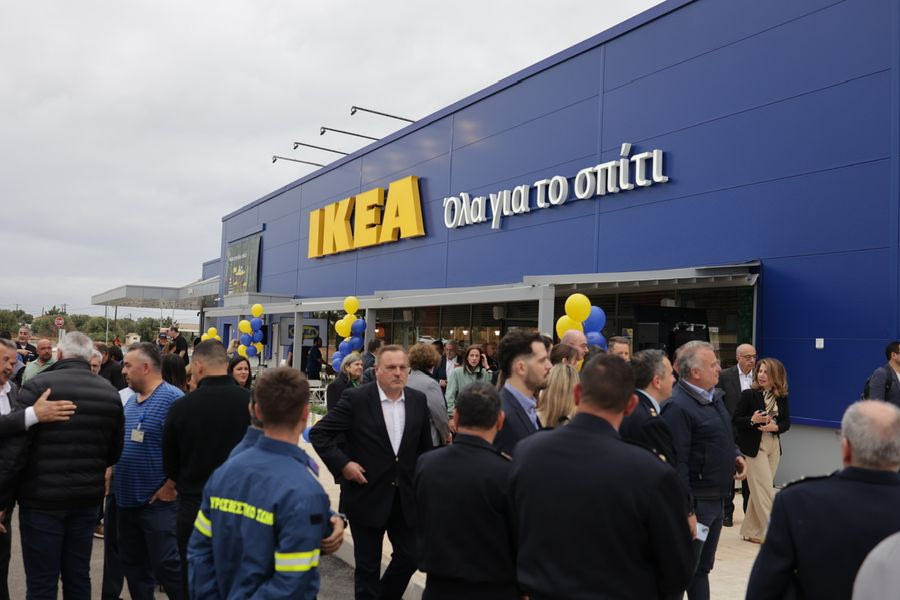 Επίσημη πρεμιέρα για το νέο ΙΚΕΑ στο Ηράκλειο