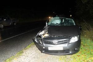 Σφοδρή σύγκρουση δύο οχημάτων στον κόμβο Σκαλανίου – τραυματίστηκε μια γυναίκα