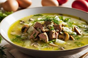 Μια μοναδική μαγειρίτσα με συκωτάκια και μανιτάρια