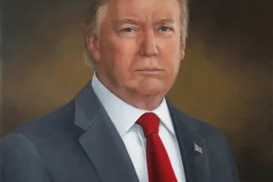 Κινδυνεύει να κλείσει την επιχείρησή της η ζωγράφος του «χειρότερου πορτρέτου του Τραμπ»