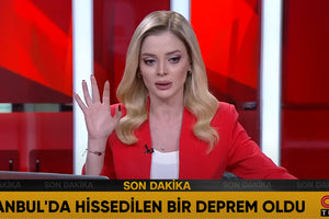 Τουρκία: Η στιγμή του σεισμού όπως την βίωσε παρουσιάστρια του CNN Turk