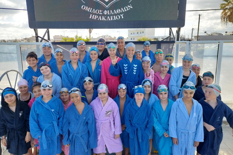 Κολύμβηση: Πρωτιά για τα Δελφίνια στα “100 χρόνια ΟΦΗ”