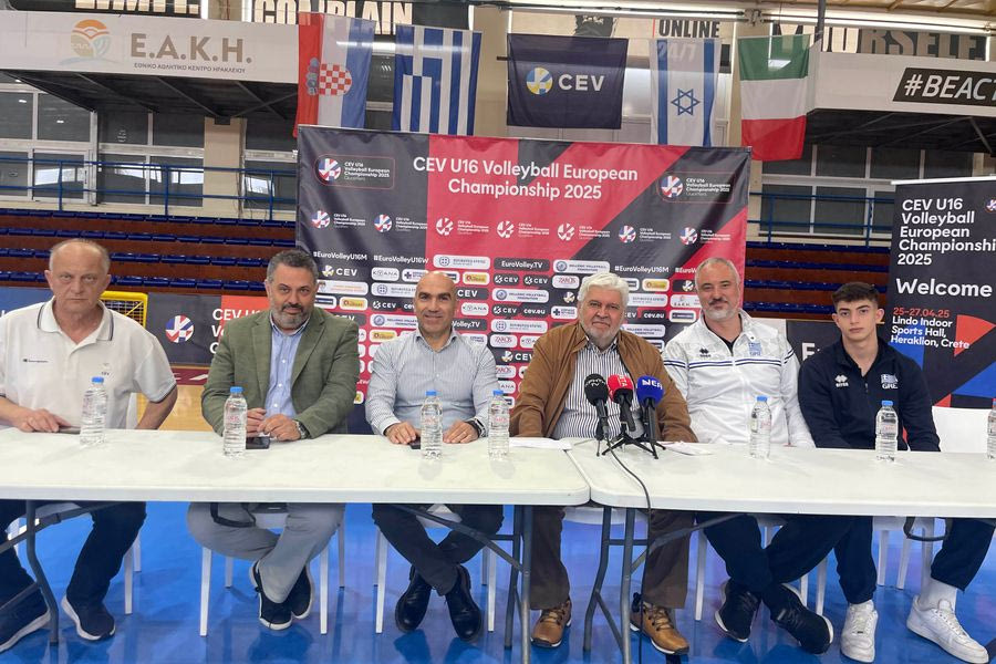Ευρωβόλεϊ Κ16: Το Ηράκλειο και πάλι στο επίκεντρο του Ευρωπαϊκού βόλεϊ
