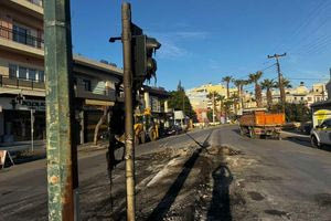 Ηράκλειο: Σοβαρές ζημιές σε πολλές περιοχές από τις φωτιές το βράδυ της Ανάστασης (φωτογραφίες και βίντεο)