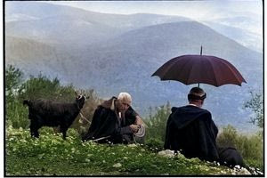 Βοσκοί με κατσίκες στην Κρήτη