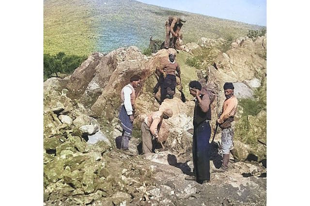 Εργασία σε λατομείο το 1941