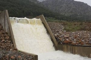 Γεμίζει σιγά σιγά το φράγμα του Αποσελέμη (Βίντεο)