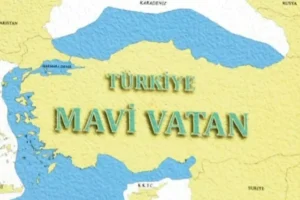 Ο χάρτης της Γαλάζιας Πατρίδας του Ερντογάν κόβει στη μέση το Αιγαίο