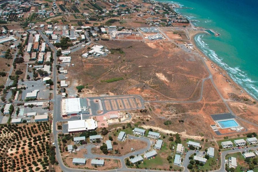 Αυτό είναι το σχέδιο για την πρώην βάση Γουρνών