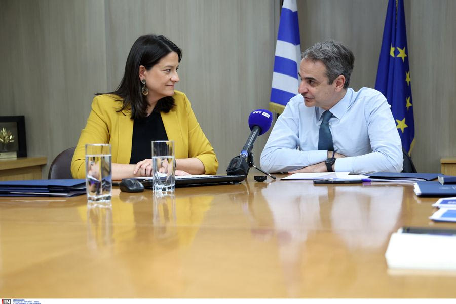 Κ. Μητσοτάκης από το υπουργείο Εργασίας: Στηρίζουμε το διαθέσιμο εισόδημα όλων των συμπολιτών μας