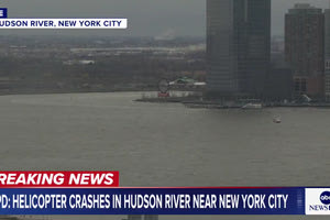 Ελικόπτερο συνετρίβη στον ποταμό Χάντσον στη Νέα Υόρκη – Τουλάχιστον ένας νεκρός