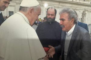 Συνάντηση με τον Πάπα Φραγκίσκο στο Βατικανό στις 12-11-2012
