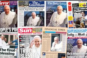 Ο ευρωπαϊκός Τύπος αποχαιρετά τον “πάπα του λαού”