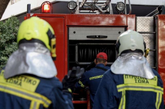 Βοτανικός: Φωτιά κοντά στο εργοτάξιο του υπό ανέγερση γηπέδου του Παναθηναϊκού